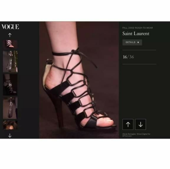 YSL gladiator sandles main image 1